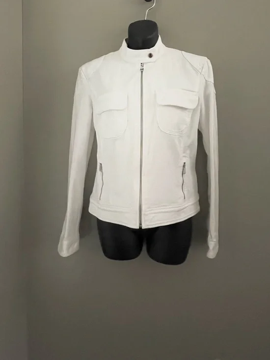 Ralph Lauren White Denim Jacket - Picture 6 of 6
